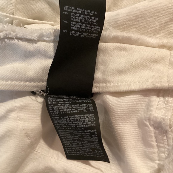 Unravel Project lace up White jeans 25 - Picture 8 of 8